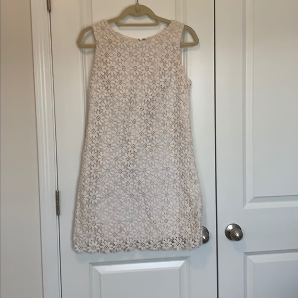 White Flower Lace Lilly Pulitzer Dress